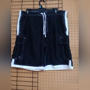 Men's Black Trunks